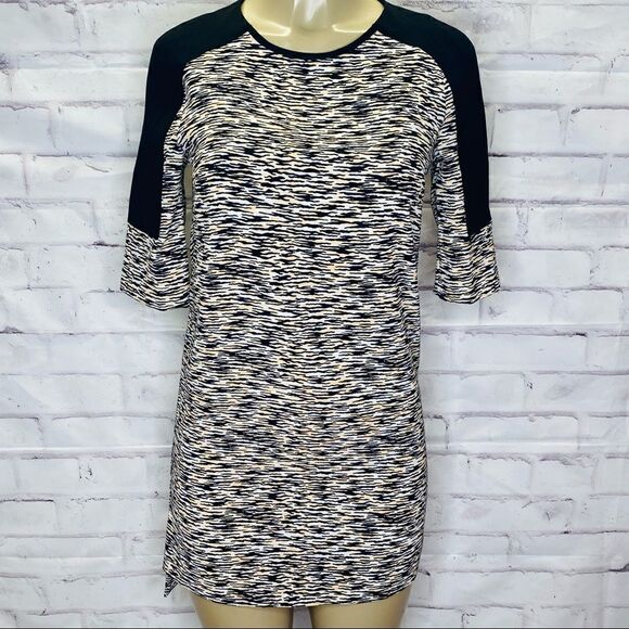 French Connection Sahara Wave 3/4 Sleeve Dress 2 - Picture 1 of 12